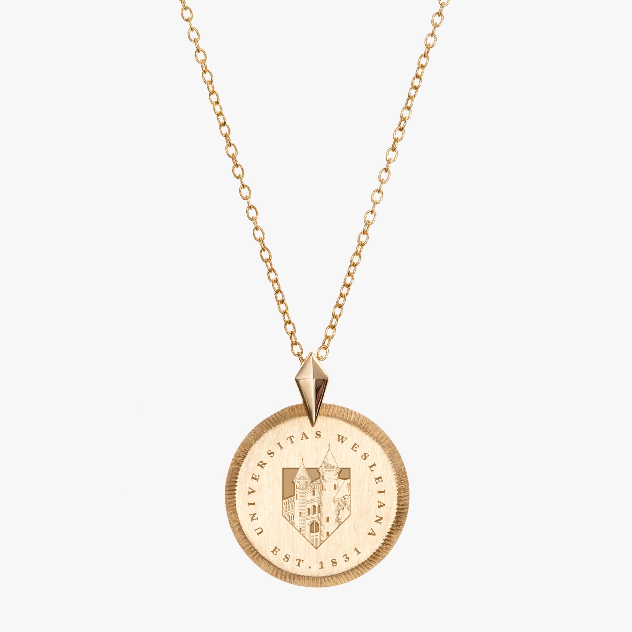 Wesleyan Florentine Pendant