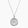 West Virginia Sunburst Necklace Sterling Silver