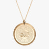 West Virginia Florentine Necklace Gold