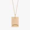 Wisconsin Rectangle Necklace