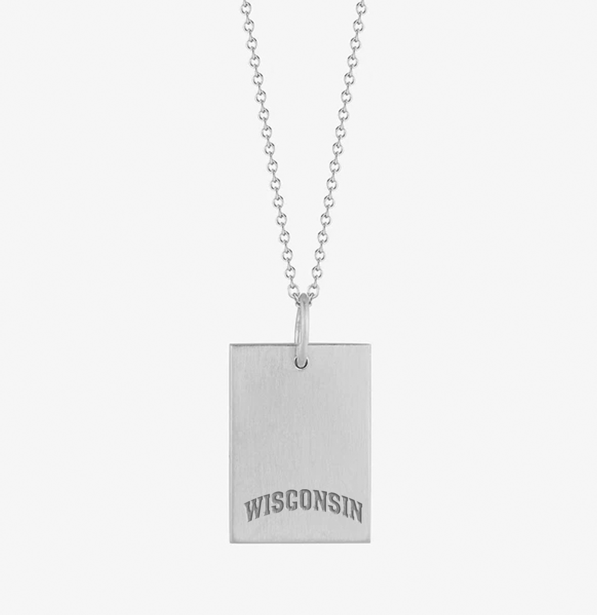 Wisconsin Rectangle Necklace – Kyle Cavan