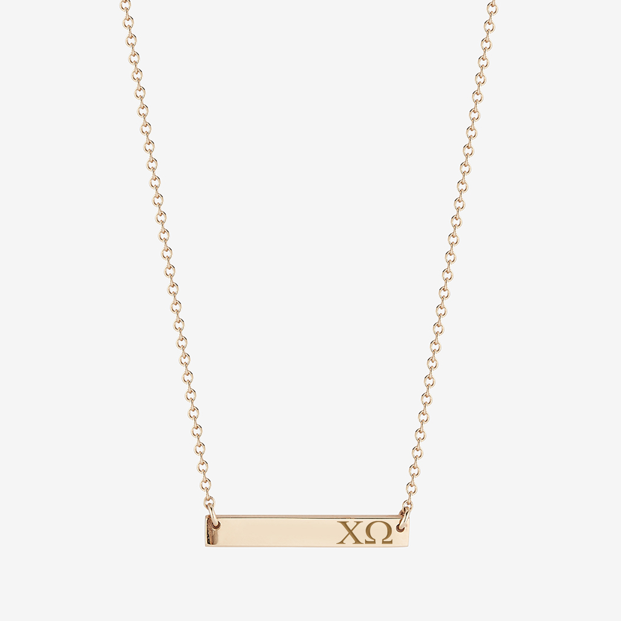 Amazon.com: Sorority Shop Chi Omega Necklace — CO Name Necklace, 18K Gold  Plated Sorority Gifts Necklace, Long-Lasting Chi Omega Gifts for Women :  Clothing, Shoes & Jewelry