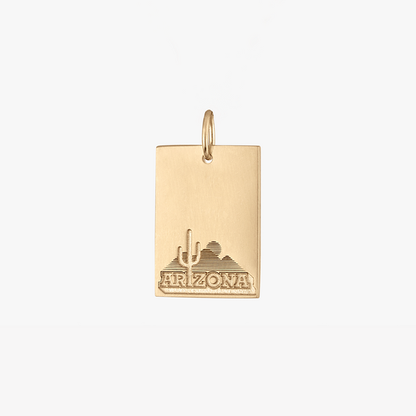 Arizona Vintage Rectangle Pendant