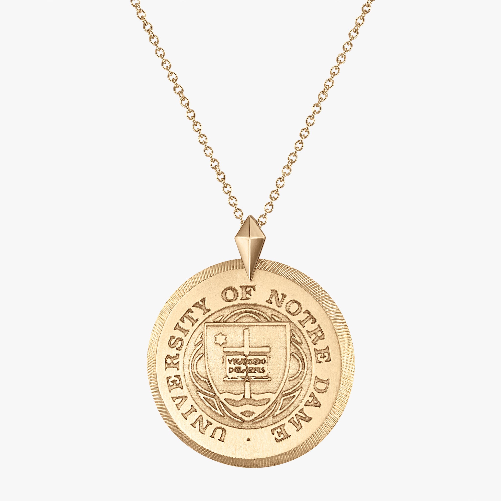 Notre Dame Florentine Pendant