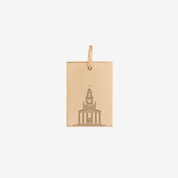 Phillips Academy Rectangle Necklace